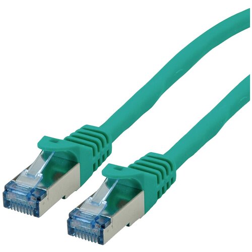 Roline 21.15.2832 RJ45 omrežni kabel\, patch kabel cat 6a s/ftp 2.00 m zelena 1 kos, (20420206) Cene