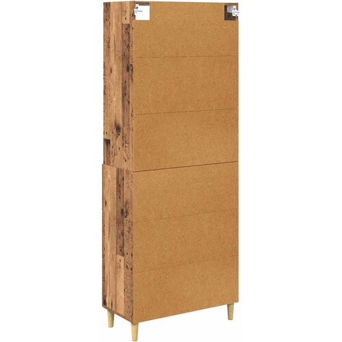  Highboard Staro drvo 69,5 x 34 x 180 cm Konstruirano drvo Slike