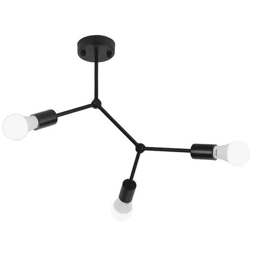 Toolight classic black stropna svjetilka metal loft APP736-3C crna Cijene