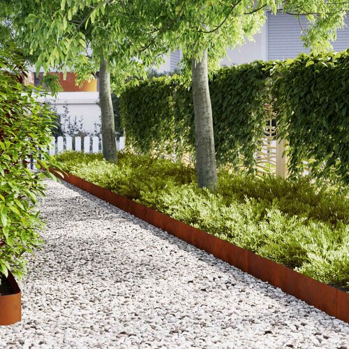  Ograda oko Travnjaka 50 pcs Smeđa 100 x 0.05 x 20 cm Cene