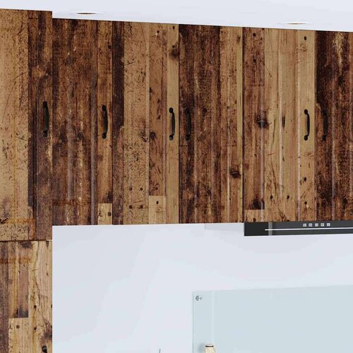  Zidni kuhinjski ormarić Zidne 2 pcs Staro drvo 30 x 31 x 80 cm Cijene