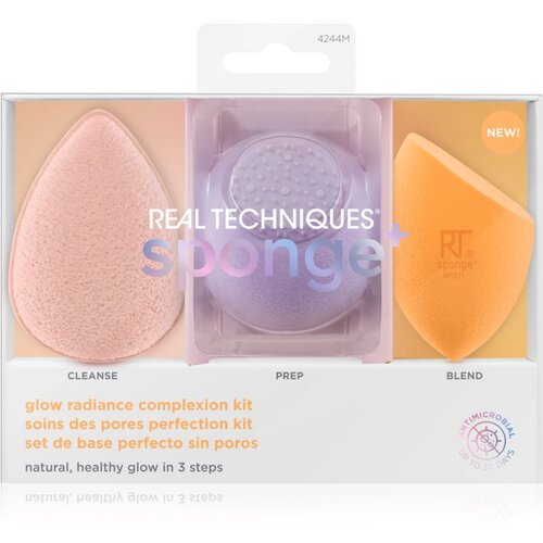Real Techniques Sponge+ Glow Radiance set aplikatora (za savršen izgled) Cijene
