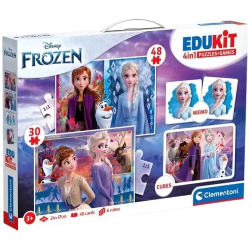 Clementoni Puzzle Edukit 4 u 1 Frozen CL18292 Cene