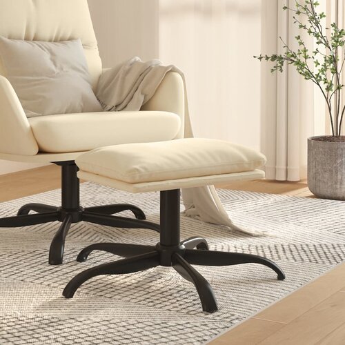 vidaXL tabure krem 60 x 60 x 39 cm od tkanine Cijene