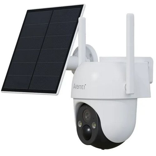 Arenti GO2T komplet sa solarnim panelom, punjivom baterijom, Wi-Fi 2K kamerom Slike