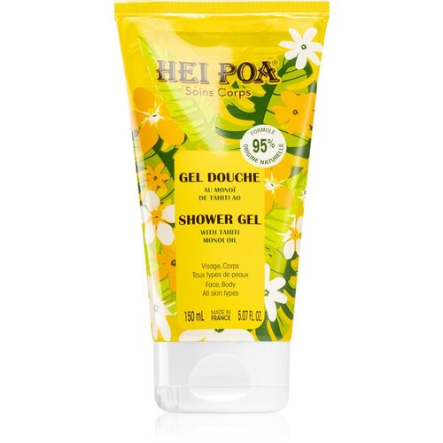 Hei Poa Tahiti Monoi Oil negovalni gel za prhanje za obraz in telo 150 ml Cene