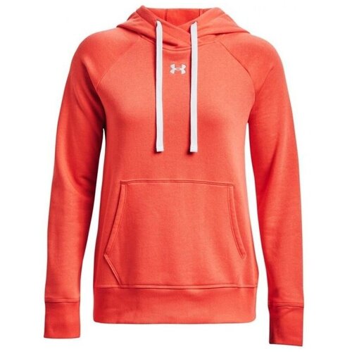 Under Armour Puloverji Rival Fleece HB Hoodie Oranžna Slike