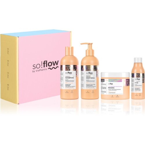 SoFlow Medium Porosity Hair Set darilni set proti krepastim lasem Slike