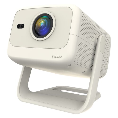 Everest Projektor PJ05 Adonis Cream/White Auto Focus 1920*1080P 12,000 Lumens Android 9.0 4K Supported Full HD Projector, 39829 Cijene