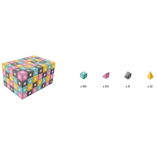  Set SMART 160 - magnetni blokovi za slaganje Slike