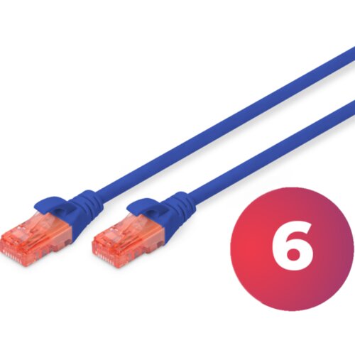 Digitus DK-1612-010/B patch 6U/UTP CCA 1m Cene