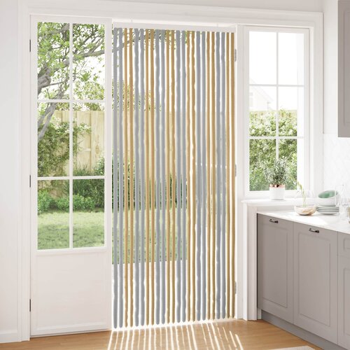  Zavjesa protiv insekata Chenille Siva i bež 100 x 230 cm Cijene