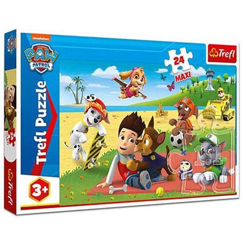 Trefl Maxi sestavljanka, 24 kosov - Paw Patrol - 1 k. Cene