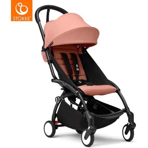 Stokke yoyo³ otroški voziček 6+ ginger (black frame) Cene