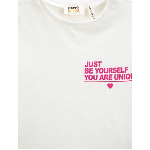Koton 3skg10230ak Girls T-shirt Ecru Slike