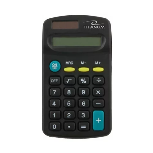  Kalkulator TITANUM TALES, 8 digit display, solar/battery power, TCL101