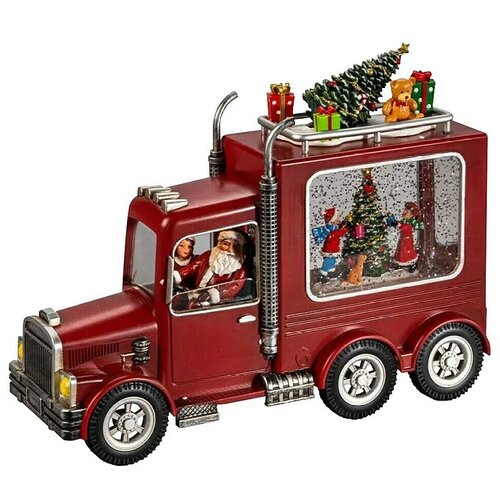 Konstsmide LED božićna ukrasna figura (28 x 9,7 x 21,5 cm, Crvena, Na baterijski pogon, LED) Cijene