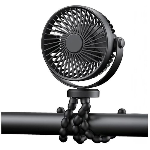  Punjivi stoni ventilator 3W/5V 1200 mAh crni Cene