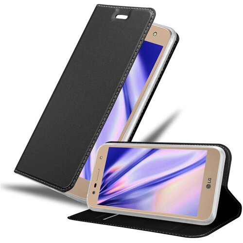 Cadorabo Ohi&scaron;je, združljivo z LG X POWER 2 v klasična črna - Za&scaron;čitni ovitek z magnetnim zapiranjem, stoječo funkcijo in režo za kartice, (20563908) Cene