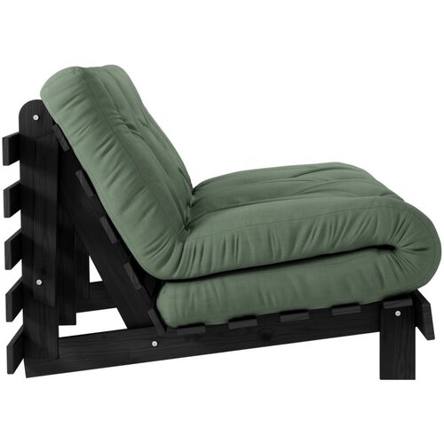 Karup Design Zelena sklopiva sofa 140 cm Roots Black Night &amp;ndash; Slike