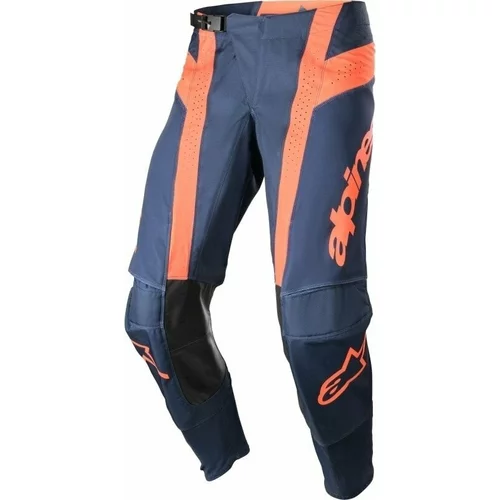 Alpinestars Techstar Arch Pants Night Navy/Hot Orange 34 Motokros hlače