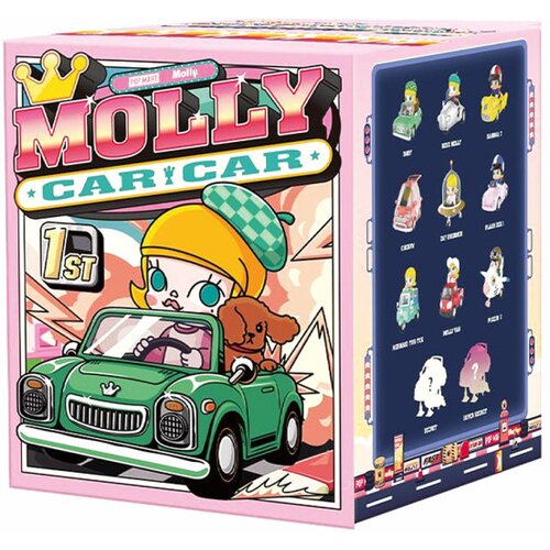 Pop Mart molly car car series blind box (single) Cene