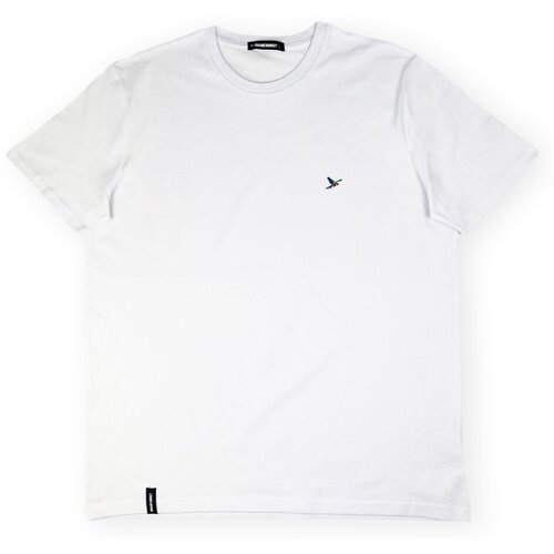 Organic Monkey T-Shirt Pirate Mate - White Bijela Slike