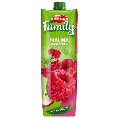 Nectar Negazirani sok, Malina i jabuka, 1l Slike