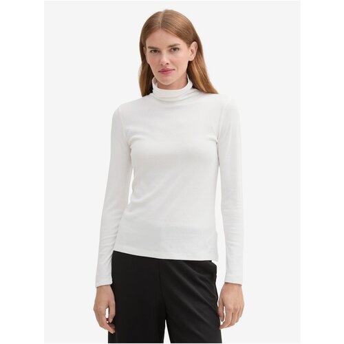 Tom Tailor Cream women's turtleneck - Women's Cene