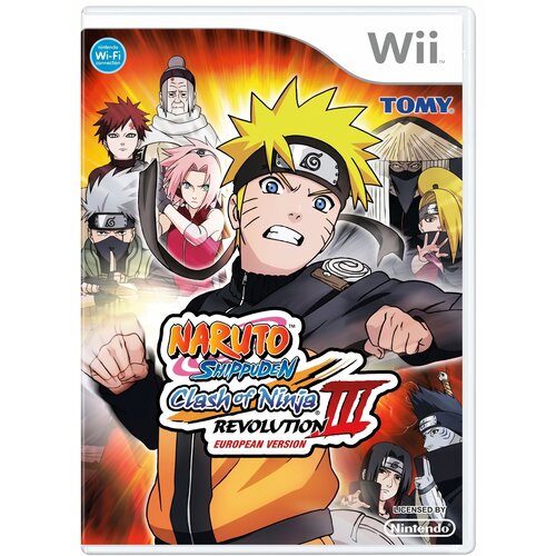 Naruto Shippuden Clash of Ninja Revolution 3 (WII) - rabljeno Slike