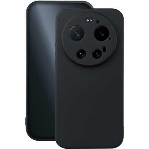 Onasi Silikonski ovitek za Xiaomi 17 Ultra - mat črn Slike