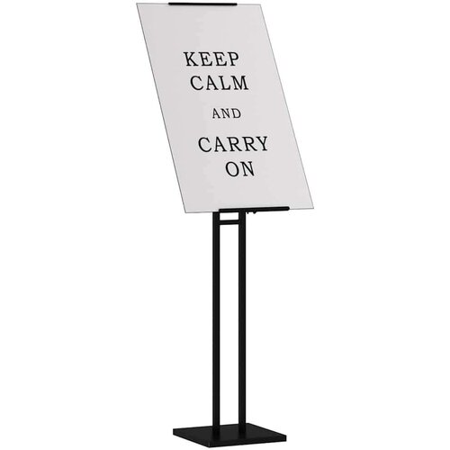  Stalci za sajmove Crna 26 5 x 26 5 x 127 cm Čelik Slike