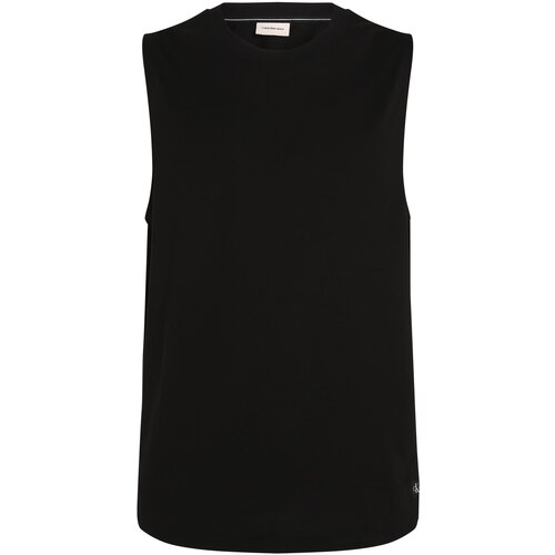 Calvin Klein Jeans Majice brez rokavov WOVEN LABEL TANK J30J327283 Črna Cene