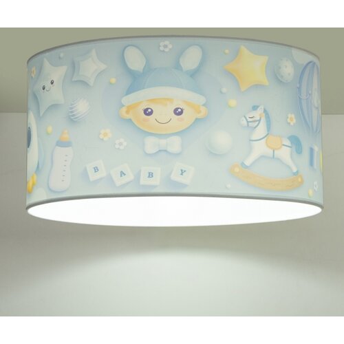  Dečije stropno svetlo KIDS ROOM 1xE27/60W/230V prečnik 40 cm kosmonaut Slike