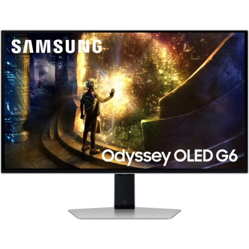 Samsung G61SD računalni monitor 68,6 cm (27") 2560 x 1440 pikseli Quad HD OLED Srebro Cene