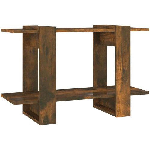  Knjižna omara/pregrada dimljeni hrast 80x30x51 cm, (20620207) Slike