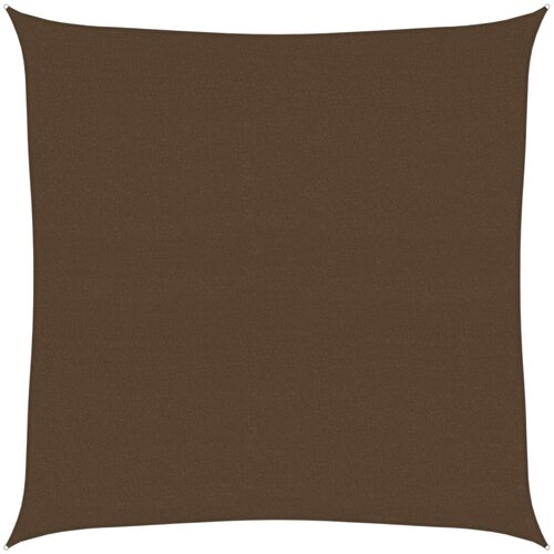  Jedro za za&amp;scaron;titu od sunca 160 g/m&amp;sup2; smeđe 4,5 x 4,5 m HDPE Slike