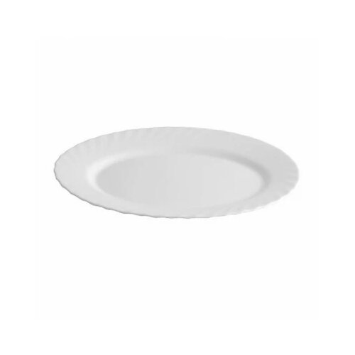  Tanjir luminarc trianon 29 stakleni oval beli Slike