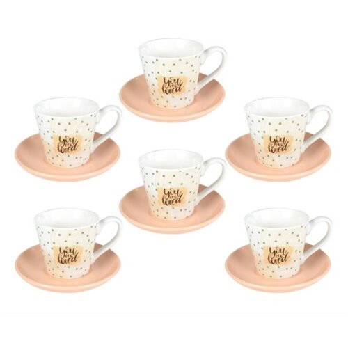  Porcelan set za kafu 180 ml (krem_zvezda) 6_1 RXG-N22999C Slike
