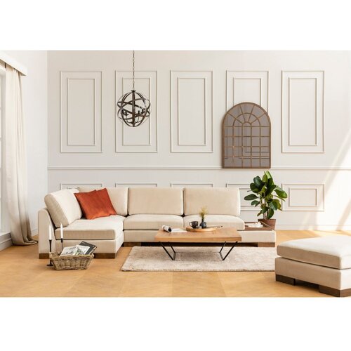 ATELIER Kutna sofa Tulip 97x80x193cm Svijetlosiva Cene