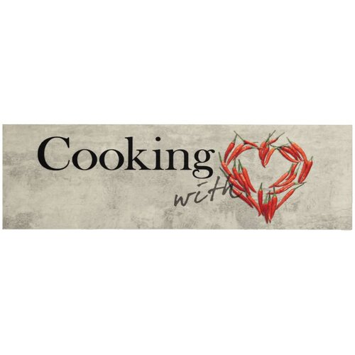 Maison Chic Kuhinjska Preproga, Rug pralna cooking 60x180 cm žamet, (22121998) Cene