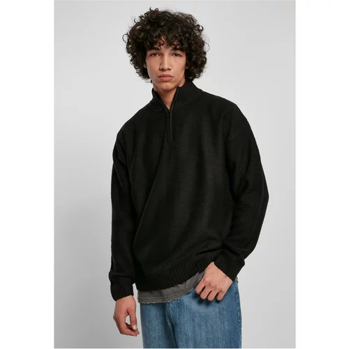 UC Men Knitted Troyer Black