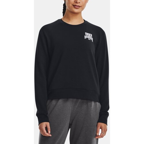 Under Armour Sweatshirt UA Rival Terry Graphic Crew-BLK - Women Slike