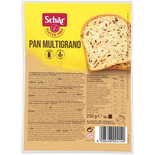 SCHÄR schar pan multigrano hleb sa semenkama bez glutena, 250 g Cene