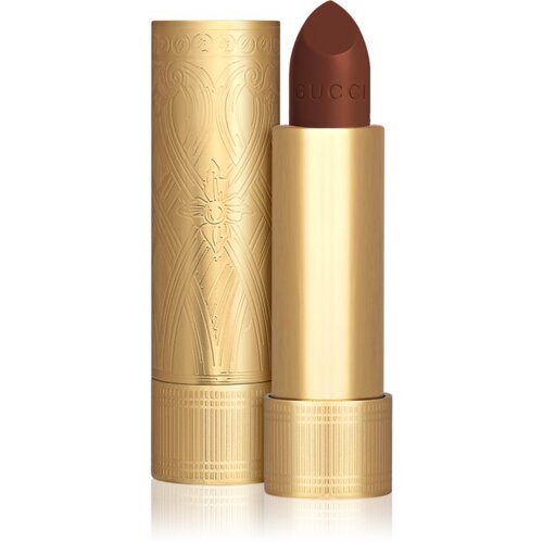 Gucci Beauty Rouge à Lèvres Satin Lipstick satenasti ruž za usne nijansa 123 Auroral Amber 3.5 g Cijene