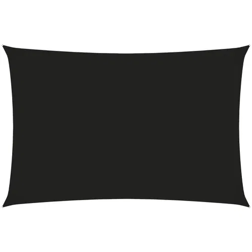  Jedro protiv sunca od tkanine Oxford pravokutno 4 x 6 m crno