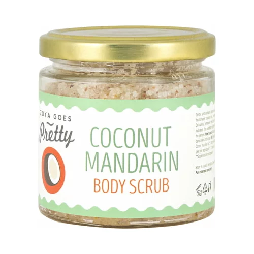  coconut & mandarin body scrub