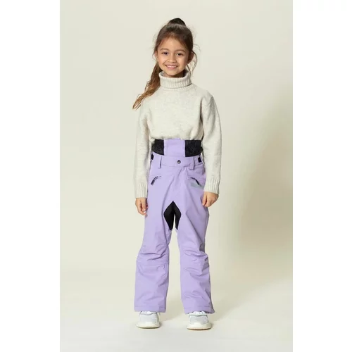 Gosoaky Otroške smučarske hlače BIG BAD WOLF vijolična barva