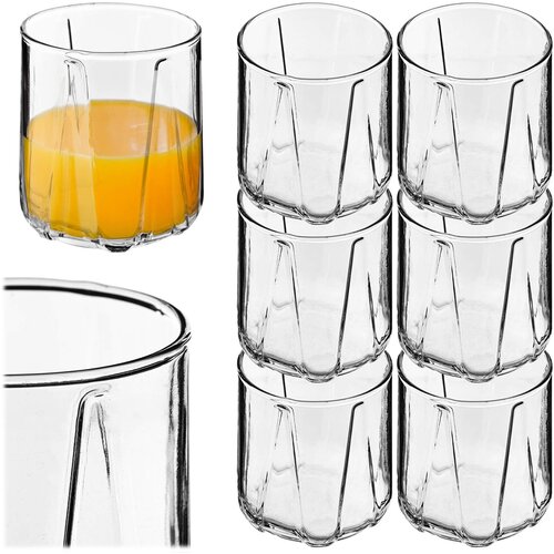 KADAX kozarci za viski, pijačo, sok, vodo 360 ml darilni set 6 kosov, (5000351537) Cene