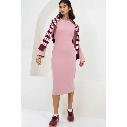 Trend Alacati Stili ženska haljina Alc-X14774, roze Slike